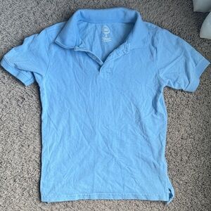 wonder nation Light Blue Men's Polo Shirt